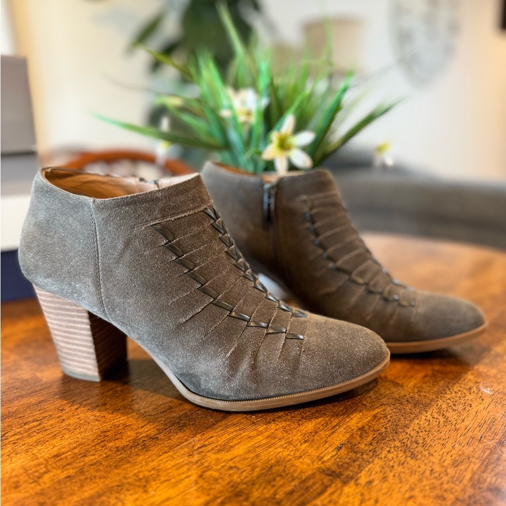 Suede Bootie